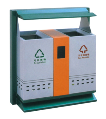 精品環衛分類鋼制垃圾箱