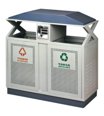 個性工藝分類鋼制垃圾箱