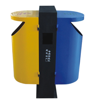 街邊分類鋼制垃圾箱