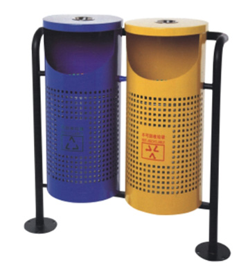 透氣分類(lèi)鋼制垃圾桶