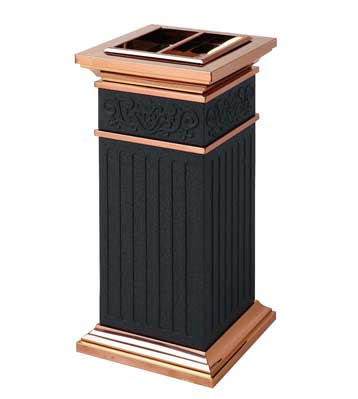 酒店羅馬柱煙灰垃圾桶