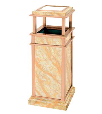 大理石煙灰缸垃圾桶