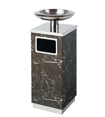 大理石電梯口垃圾桶