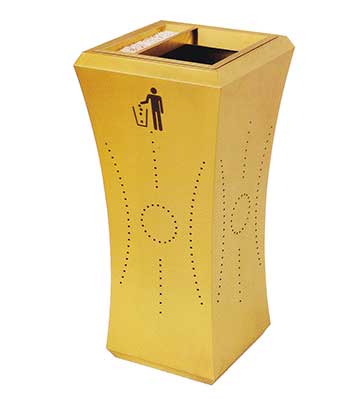 商用室內鈦金環保果皮箱