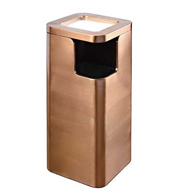 酒店圓角座地垃圾桶