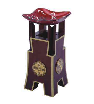 古幣形鈦金果皮箱