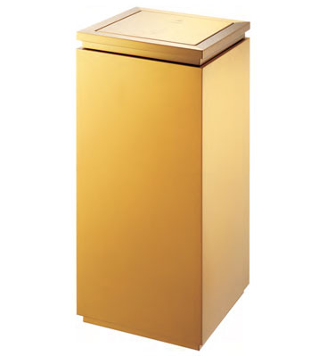 土豪金鈦金垃圾桶