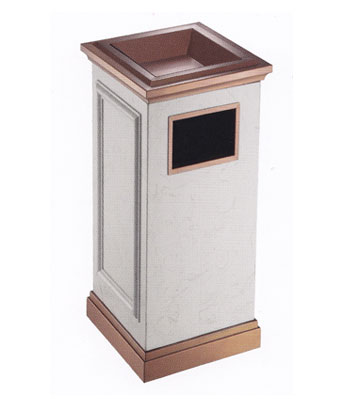 商場室內鈦金垃圾桶