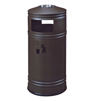 樓道頂蓋帶煙灰缸鐵皮垃圾桶