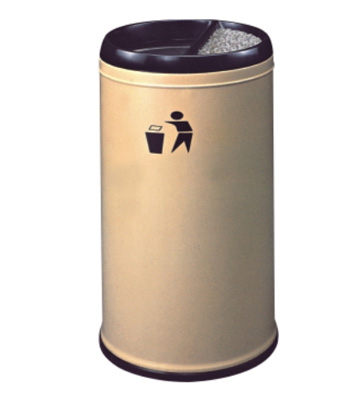 酒店室內防火鐵皮垃圾桶